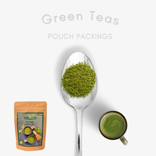 Green Tea Pouch Packs Himalayan Brew